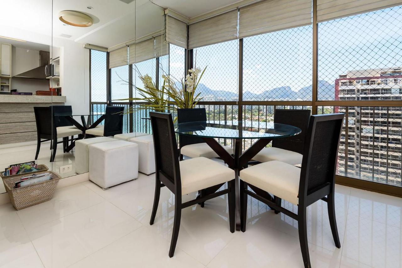 リオデジャネイロOmar Do Rio - Lc 1203 Moderno 2Qts Beira-Mar, Com Vista E Piscina, Academia, Quadra De Esportes E Smart Tvアパートメント エクステリア 写真