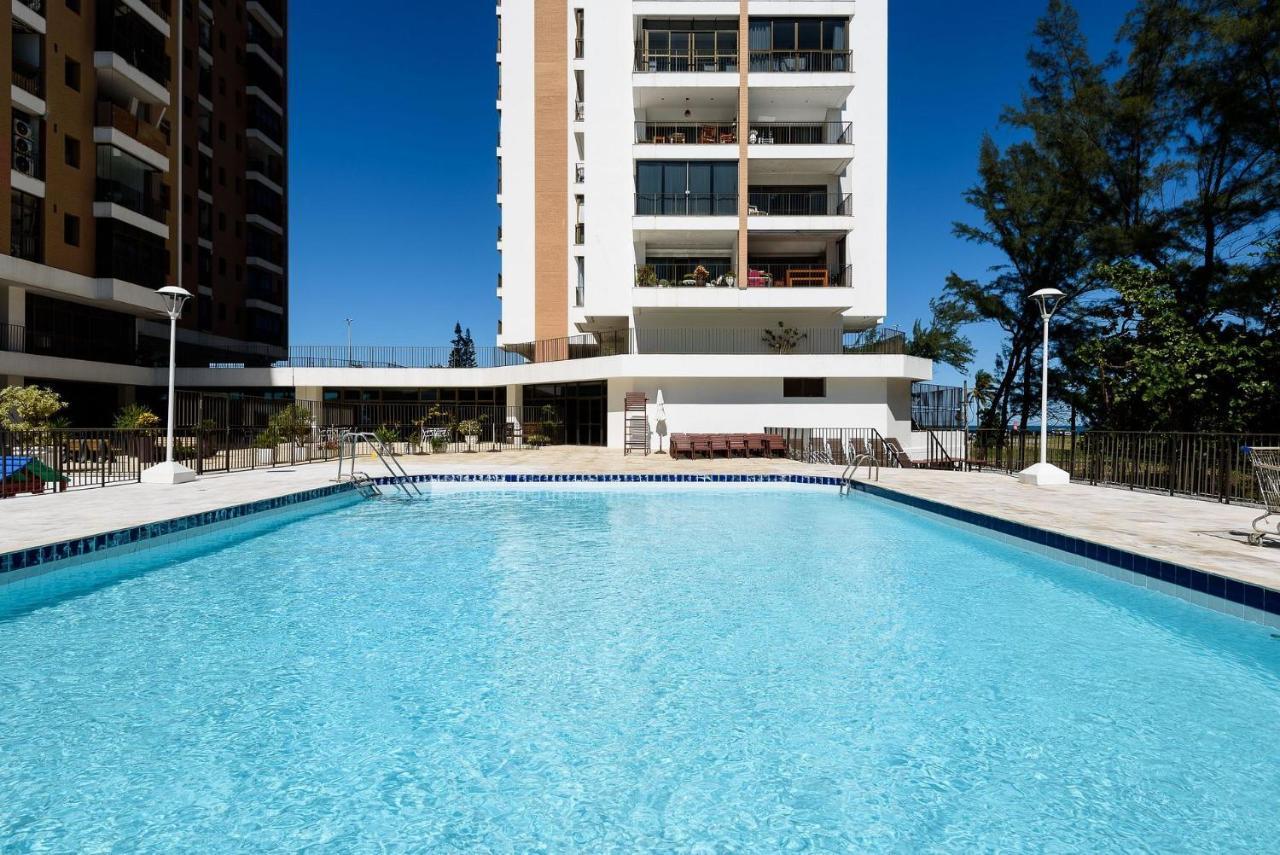 リオデジャネイロOmar Do Rio - Lc 1203 Moderno 2Qts Beira-Mar, Com Vista E Piscina, Academia, Quadra De Esportes E Smart Tvアパートメント エクステリア 写真