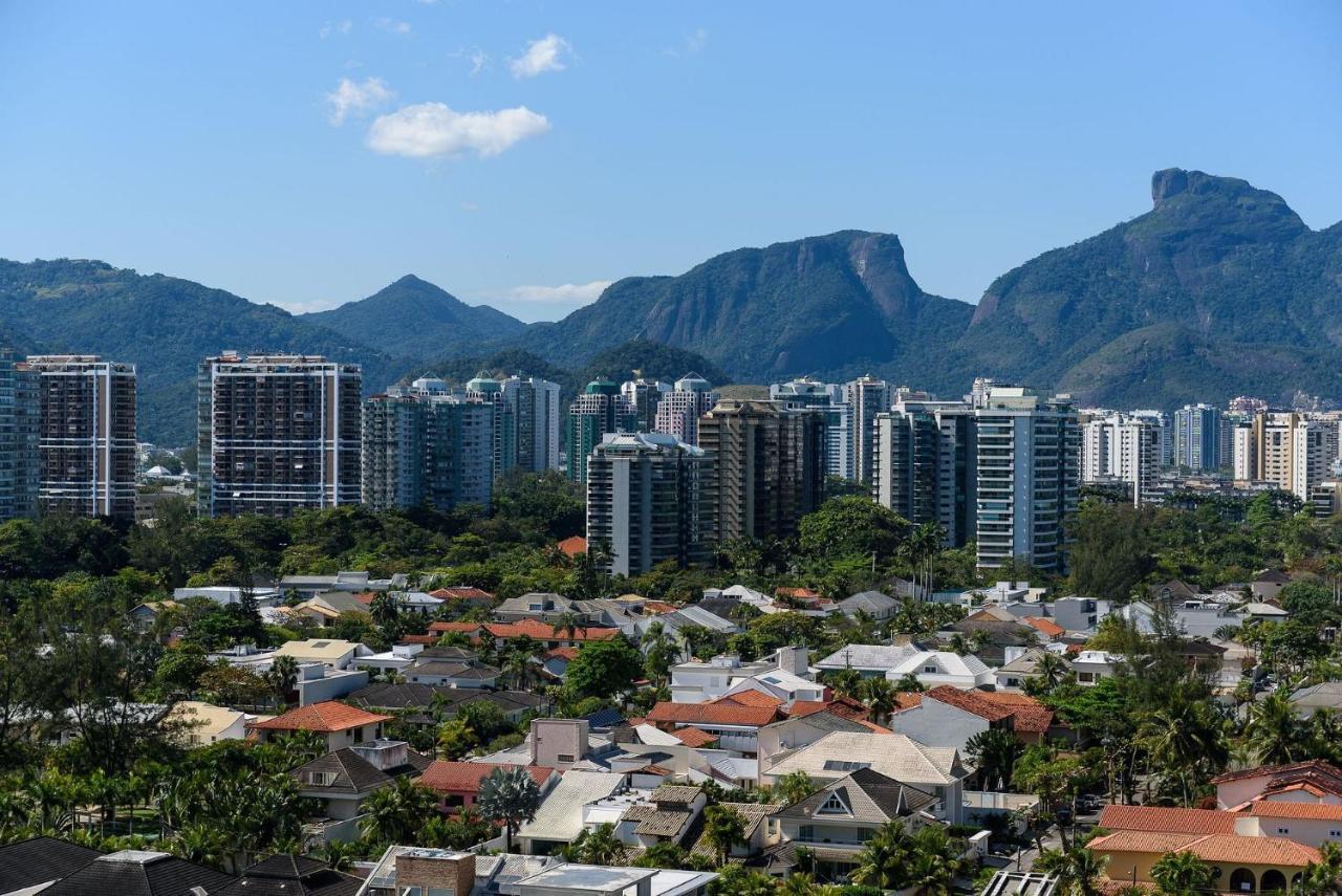 リオデジャネイロOmar Do Rio - Lc 1203 Moderno 2Qts Beira-Mar, Com Vista E Piscina, Academia, Quadra De Esportes E Smart Tvアパートメント エクステリア 写真
