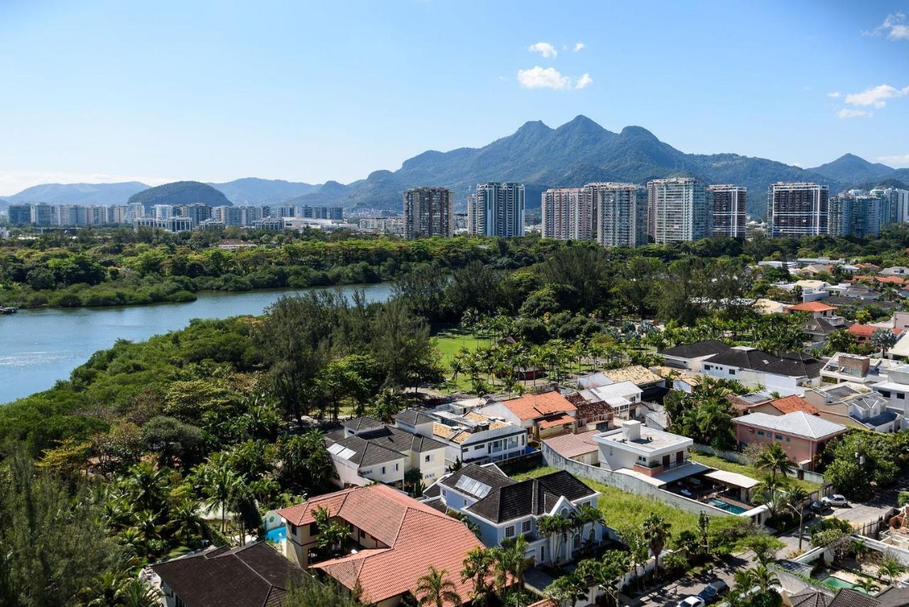リオデジャネイロOmar Do Rio - Lc 1203 Moderno 2Qts Beira-Mar, Com Vista E Piscina, Academia, Quadra De Esportes E Smart Tvアパートメント エクステリア 写真