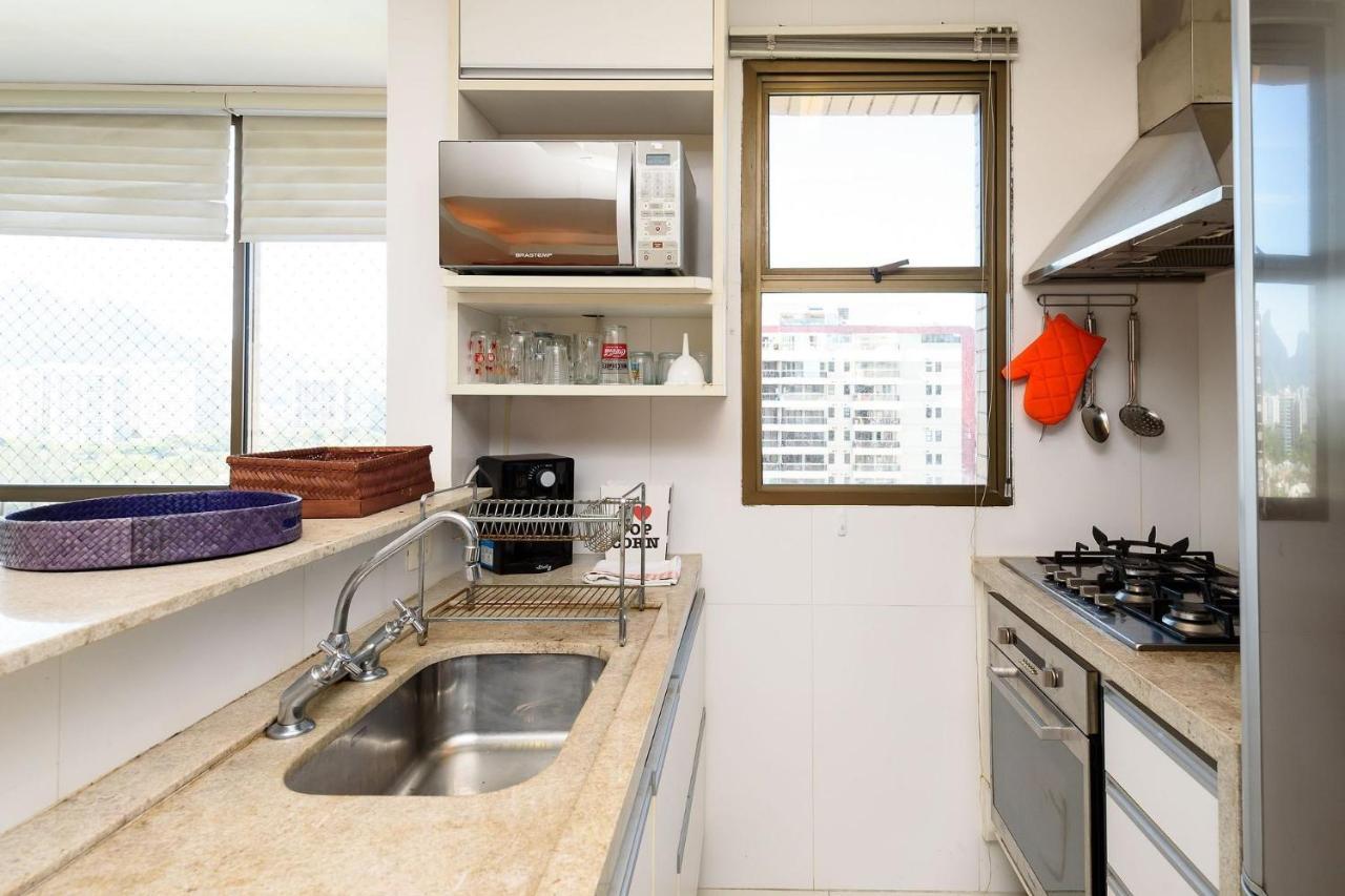 リオデジャネイロOmar Do Rio - Lc 1203 Moderno 2Qts Beira-Mar, Com Vista E Piscina, Academia, Quadra De Esportes E Smart Tvアパートメント エクステリア 写真