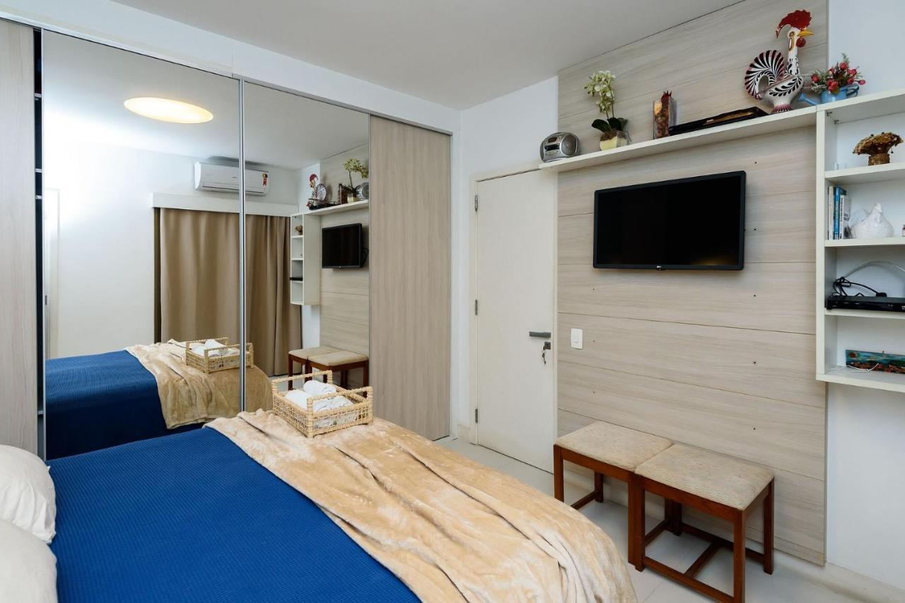 リオデジャネイロOmar Do Rio - Lc 1203 Moderno 2Qts Beira-Mar, Com Vista E Piscina, Academia, Quadra De Esportes E Smart Tvアパートメント エクステリア 写真