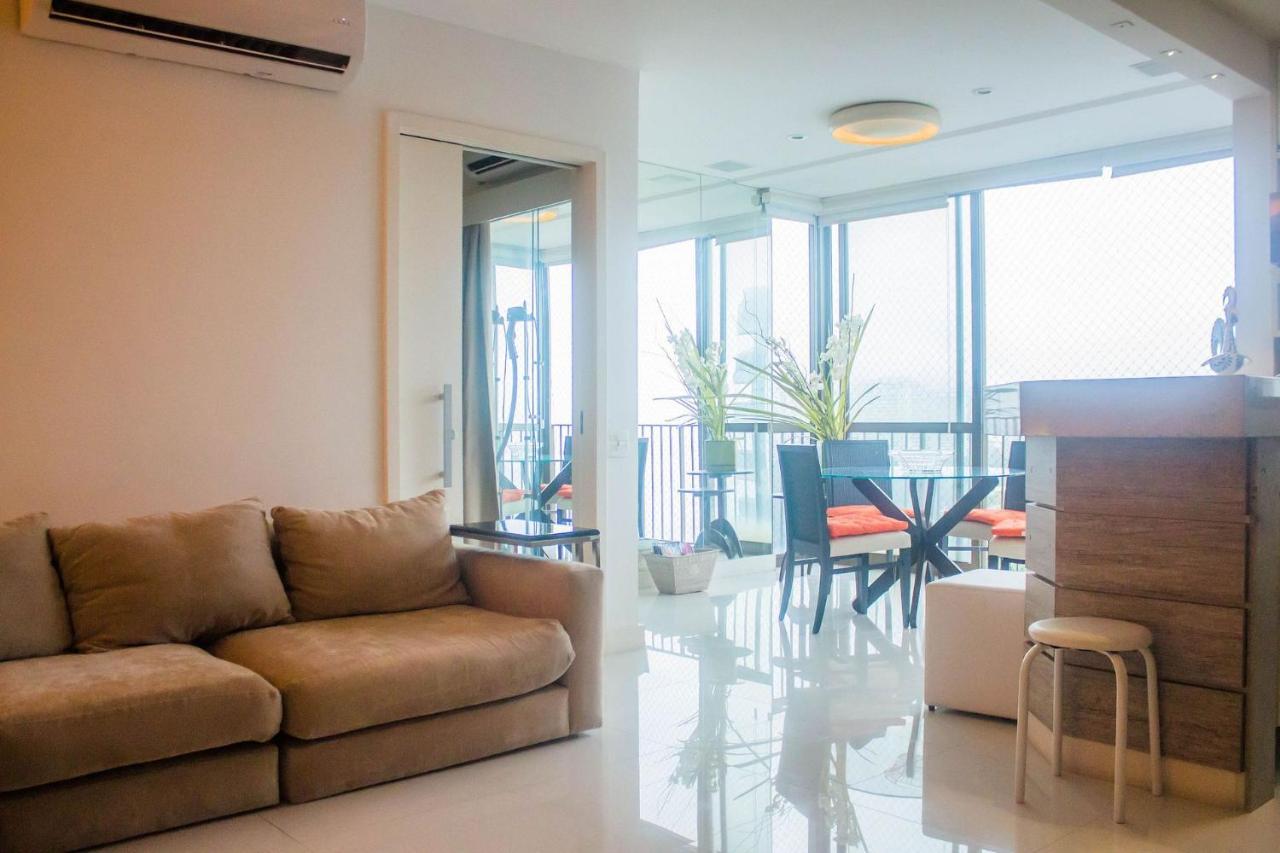 リオデジャネイロOmar Do Rio - Lc 1203 Moderno 2Qts Beira-Mar, Com Vista E Piscina, Academia, Quadra De Esportes E Smart Tvアパートメント エクステリア 写真